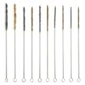 Produktbild: 10 Stück Messing Rohrbürste Set 30MM Sauber Bohrlochbürste für Rohrrohr Zylin...