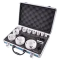 Produktbild: MAKITA Kreisschneider Lochsägen Set SANITÄR 14-tlg. im Metallkoffer, D-47298