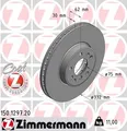 Produktbild: ZIMMERMANN 150.1297.20 Brake Disc for BMW