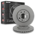 Produktbild: 2x Zimmermann Bremsscheiben Coat Z Ø332mm Vorne passend für BMW X5 E53 3.0 4.4