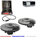 Produktbild: Bremsscheibensatz+1xWK VORNE 332mm BMW X3 E83 X5 E53 2.9 3.0 4.4