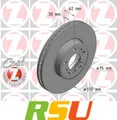 Produktbild: 2x Bremsscheibe COAT Z 150.1297.20