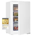 Produktbild: Exquisit Einbau-Gefrierschrank EGS101-080E | 77 L Volumen | Einbaugefrierschrank 87cm hoch | Türanschlag wechselbar | weiß