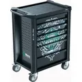 Produktbild: Werkstattwagen 9700 Tool Rebel B785xT709xH1020mm 1000kg 7 Schubl.78-tlg.WERA