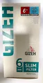 Produktbild: Gizeh Slim Filter 6mm Menthol Zigarettenfilter 20x 120 (2400)