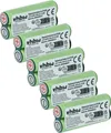 Produktbild: vhbw 5x Akku kompatibel mit Philips 7886XL, 7887XL, 7867XL, 7885XL, 8831XL, 8845XL, 875RX, 8825XL, 825RX, 835RX Rasierer (800 mAh, 2,4 V, NiMH)