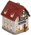 Produktbild: Wurm Dekoobjekt Lichthaus Polizei aus Porzellan Windlicht