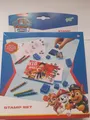Produktbild: Paw Patrol Stempelset 720336 Basteln 7 StempelMotive 5 Farbstifte Stempelkissen