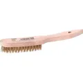 Produktbild: Kwb - Messing-drahtbürste Mit Holzgriff (gewellter Messingdraht, Strapazierfähig, Länge 275 Mm)