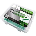 Produktbild: Quadrios 1810p018  Kohleschicht-widerstand Sortiment  Axial Bedrahtet 0207 0.5 W 5 % 1000 Teile
