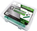 Produktbild: Quadrios 1810P018 Kohleschicht-Widerstand Sortiment axial bedrahtet 0207 0.5W 5% 1000 Teile
