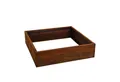 Produktbild: ESTEXO Beetumrandung Beeteinfassung Hochbeet 100x100x25 cm Edelrost Rost Cortenstahl