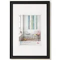 Produktbild: walther design Trendstyle Kunststoff Bilderrahmen  13x18 cm Schwarz