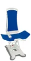 Produktbild: Drive Medical Badewannenlift Bellavita Premium Komfort Bezug blau