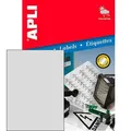 Produktbild: APLI Etiketten 10071 silber 210 x 297mm wetterfest, 20 Stück