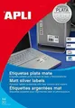 Produktbild: agipa Typenschild-Etiketten, 210 x 297 mm, silber aus Polyesterfolie, wetterfest, schmutzabweisend, reißfest, - 1 Stück (10071)