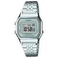 Produktbild: Casio Unisex Quartz Armbanduhr, 28.00mm GehäusegröÃŸe mit LCD digital Zifferblatt und Silber Metallarmband Armband LA680WEA-7EF