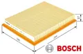 Produktbild: BOSCH 1457433303 Luftfilter Luftfiltereinsatz für Fiat