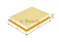 Produktbild: BOSCH 1 457 433 303 Luftfilter  für FIAT Filtereinsatz