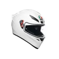 Produktbild: Helm AGV K1 S Solid White ECE2206 weiß glänzend Gr. L Motorradhelm