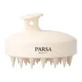 Produktbild: PARSA Beauty Nature Love Shampoobürste Beige – Shampoobürste mit Weizenstroh, sanfte Kopfhautmassage, ergonomischer Griff, nachhaltige Haarpflege, Massagebürste für Haare und Kopfhaut, vegan