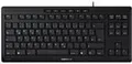 Produktbild: CHERRY STREAM KEYBOARD TKL, Kabelgebundene Tastatur ohne Nummernblock, Tschechisches/Slowakisches Layout (QWERTZ/QWERTY), Einzigartiges Tippgefühl, Schwarz