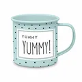 Produktbild: PPD Yummy Yummy Metal Mug D@H Henkelbecher Kaffee Becher Tasse Metall 350 ml