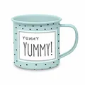 Produktbild: PPD Yummy Yummy Metal Mug D@H Henkelbecher Kaffee Becher Tasse Metall 350 ml