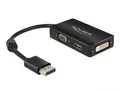 Produktbild: DeLOCK Adapter DisplayPort 1.1 zu VGA / HDMI / DVI 62656