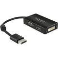 Produktbild: Delock DP zu (DVI, VGA, HDMI, 16 cm) (62656)