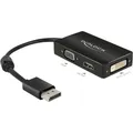 Produktbild: Delock 62656 DisplayPort / VGA / HDMI / DVI Adapter [1x DisplayPort Stecker -...
