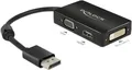 Produktbild: Delock 62656 Adapterkabel DisplayPort 1.1 Stecker   1 x VGA + 1 x HDMI + 1 x DVI