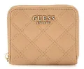Produktbild: GUESS Giully Zip Around Wallet S Geldbörse Beige hellbraun Neu