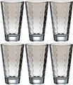 Produktbild: LEONARDO Longdrinkglas OPTIC, 6-tlg., Glas, 300 ml, 6-teilig