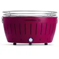Produktbild: LotusGrill LG G435 U PU  Tragbarer XL-Holzkohlegrill für den Außenbereich  Violette Außenhülle