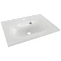 Produktbild: Fackelmann 73990 Waschbecken Yega Glas 60 cm weiß