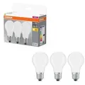 Produktbild: 3er Pack OSRAM LED BASE E27 Glühbirne matt 11W wie 100W warmweiß