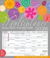 Produktbild: Multiplaner Colour your Time, 2026, mit 7 Spalten,40x46 cm,Neu