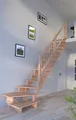 Produktbild: Holztreppe Lindos (Buche) in  ¼ gewendelter Ausführung rechts-100 cm-Holz-Ede...