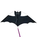 Produktbild: CIM Fledermaus Drachen - Big Bat Black - Einleiner Drachen für Kinder ab 3 Jahren - 95 x 38cm - inklusiv Drachenschnur und langem Drachenschwanz