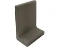 Produktbild: L-Stein Winkelstein anthrazit 50 cm x 7 cm x 80 cm = Fußtiefe 50 cm