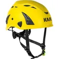 Produktbild: KASK Schutzhelm Superplasma PL, EN 12492, Größe 51-62, mit Kinnriemen, gelb