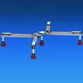Produktbild: Mepa Fußgestell Duschwanne Brausewannenfüsse Duschwannenfuß BW 5 Maxi