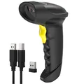 Produktbild: Inateck Barcode Scanner 2D Bluetooth, Wireless QR Code Scanner, 2D Imager mit 2000 mAh Akku, 1 Ladung 30 Tagen Dauerbetrieb, BCST-50