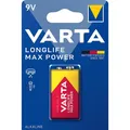 Produktbild: Varta Longlife Max Power (1 Stk., 9V Block, 580 mAh) (04722 101 401)