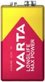 Produktbild: Varta LONGLIFE Max Power 9V Bli 1 9V Block-Batterie Alkali-Mangan 640 mAh 9V 1St.