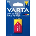 Produktbild: 3x 9V Block LONGLIFE Max Power Alkaline-Batterie 6LR61 MN1604 vorm.MaxTech VARTA