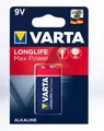 Produktbild: 5x Varta Longlife Max  4722  9V E-Block Alkaline Max Tech LR61 im 1er Blister