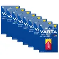 Produktbild: 8x 1er Blister VARTA 9V Block LONGLIFE Max Power Alkaline Batterie 6LR61 MN1604