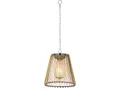 Produktbild: Lumineo Solar LED Hängelampe Outdoor 17,5cm Beige/Warmweiß - Solarleuchte für Garten Pendelleuchte Außenleuchte Gartenleuchte Solarlampe Deko Lampe für Terrasse Balkon Veranda Dauerbetrieb